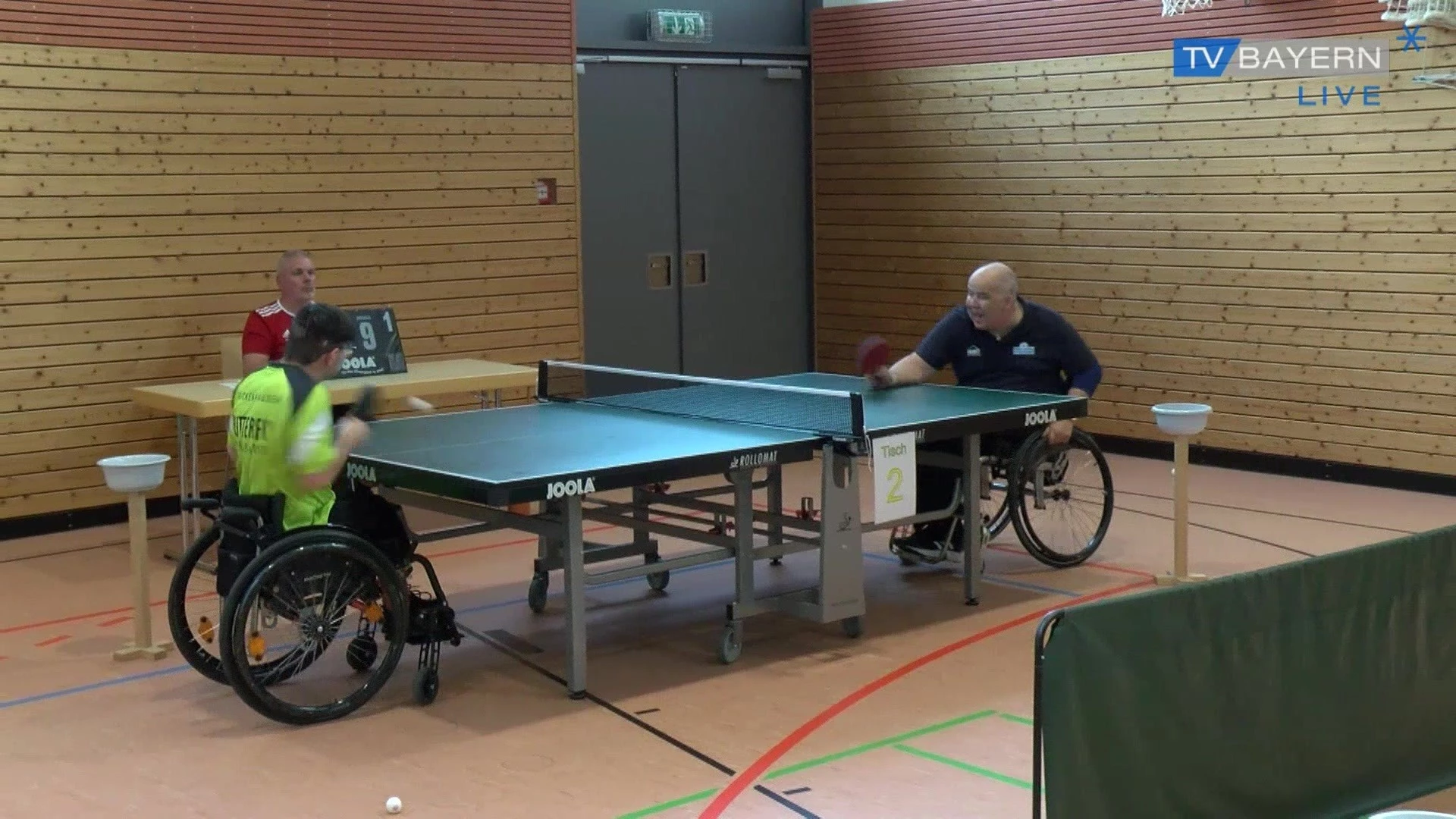 Rollstuhl-Tischtennis TV BAYERN LIVE